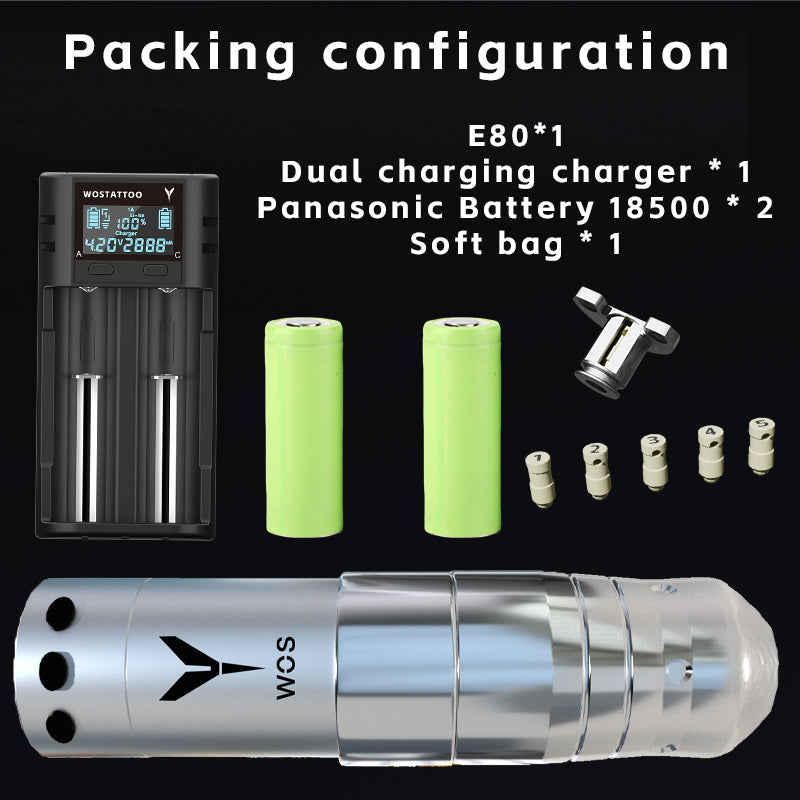 2025 WOS Latest Wireless Tattoo Pen E80