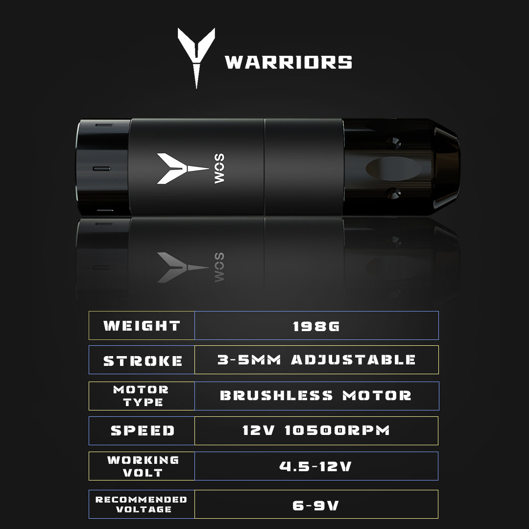 2024 WOS Latest Wireless Tattoo Pen E70