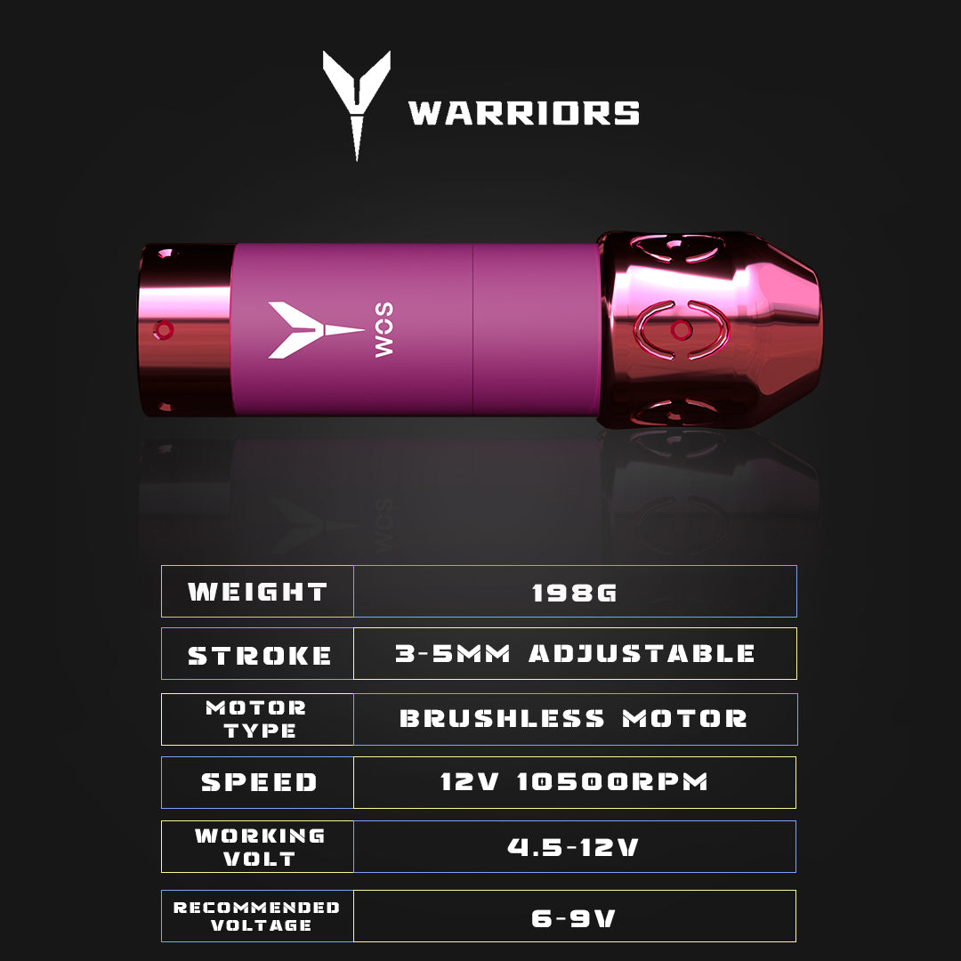 2024 WOS Latest Wireless Tattoo Pen E60 Pro