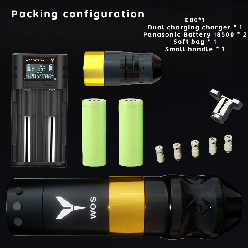2025 WOS Latest Wireless Tattoo Pen E80