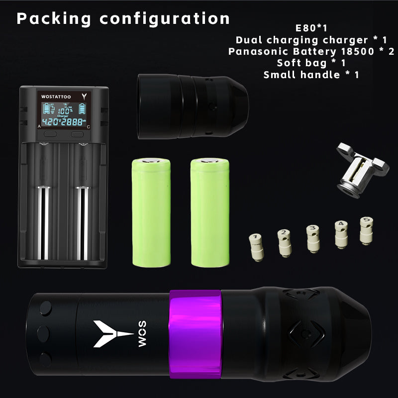 2025 WOS Latest Wireless Tattoo Pen E80