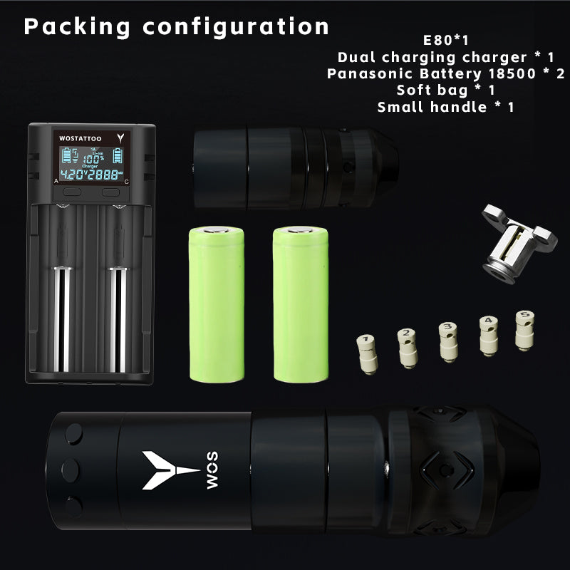 2025 WOS Latest Wireless Tattoo Pen E80