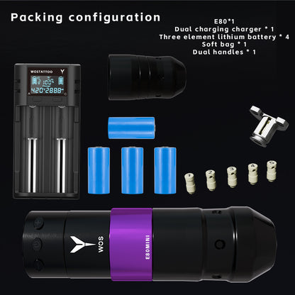 2025 WOS Latest Wireless Tattoo Pen E80Mini