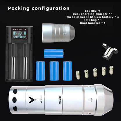 2025 WOS Latest Wireless Tattoo Pen E80Mini