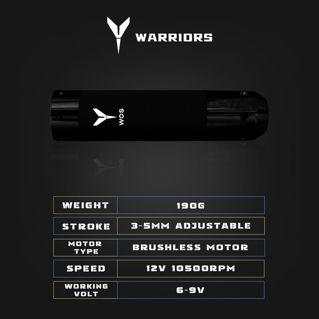 2024 WOS Latest Wireless Tattoo Pen E50 Pro