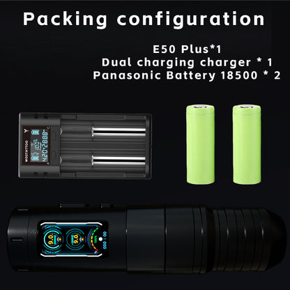 2025 WOS Latest Wireless Tattoo Pen E50 Plus